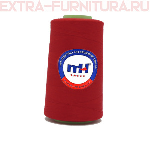 Нитки МН 40/2 п/э  5000 ярдов №114 красный