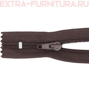 Молния спираль обувная Т7, дл.55 см, цв.304 коричневый