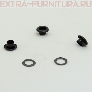 Люверсы 5 мм, (9,9*4,1 mm, h=5,6 mm.), оксид (уп.5000шт) NEWSTAR