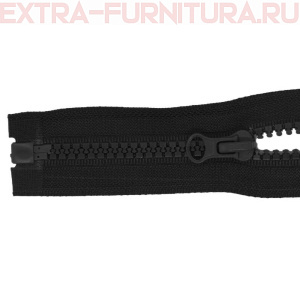 Молния Трактор Т5 1 замок 75см, цв. 322 черный, LOGO