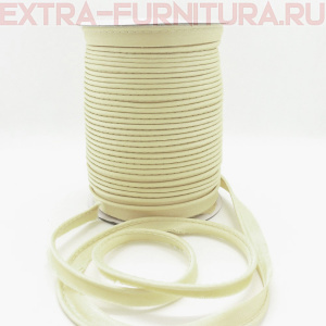 Кант атласный 12 мм, 72 ярда, цв. 005 бежевый светлый ЕВРО