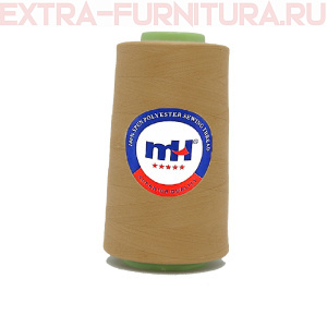 Нитки МН 40/2 п/э  5000 ярдов №431 светло-коричневый