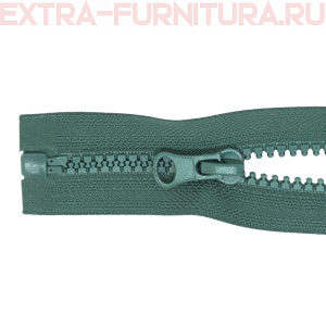 Молния Трактор Т5 1 замок 75см, цв.272 зеленый темный, LOGO