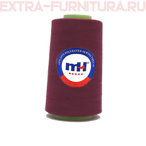 Нитки МН 40/2 п/э  5000 ярдов №125 бордо