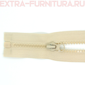 Молния Трактор Т5 1 замок 80см, цв.307 серо-бежевый, LOGO