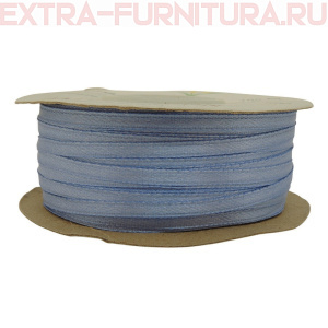 Лента атласная  3 мм  цв.183 сиренево-голубой рул.100м