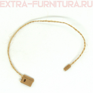 Микропломба для этикетки джутовая, уп.1000шт