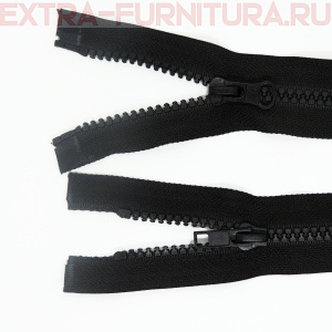 Молния Трактор Т5  2 замка 90 см, цв.322 черный