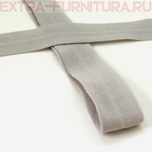 Резинка окантовочная 20мм цв.310 серый, матовая ROM.20310 уп. 50м 