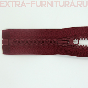 Молния Трактор Т5 1 замок 50см, цв.179 бордовый темный, LOGO