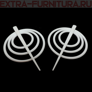 Заколки для штор "Круги", цв. №16, пара