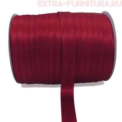 Косая бейка 16мм 132м цв.102 бордо ЕВРО