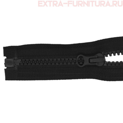 Молния Трактор Т5 1 замок 90см, цв. 322 черный, LOGO