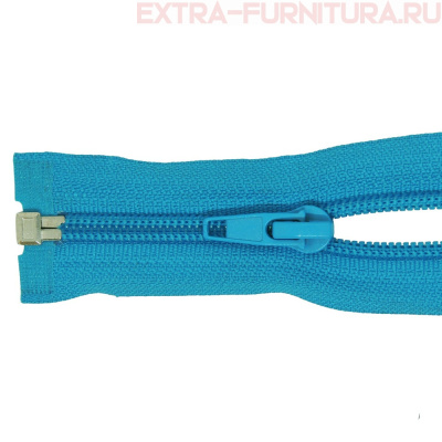 Молния Спираль разъемная Т5, дл. 65см, цв.274 голубая бирюза
