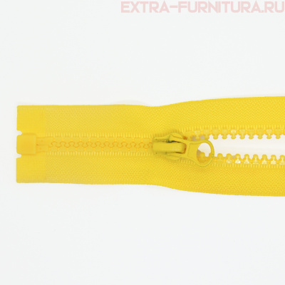 Молния Трактор Т5 1 замок 85см, цв.110 желтый, LOGO