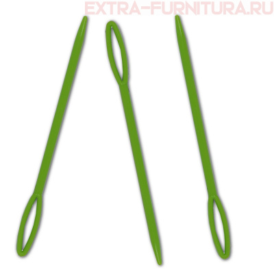 Иглы пластиковые для сшивания вязанных изделий, 9 см, арт.KN09 (уп.100шт)