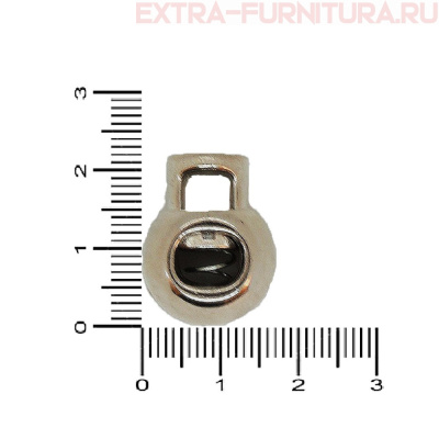 Фиксатор - шар, под металл, цв.никель, арт.8403